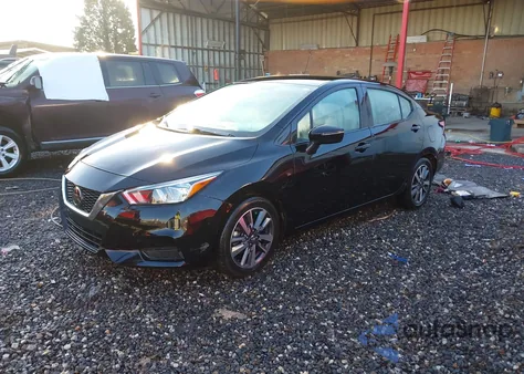 2020 Nissan Versa Sv Xtronic Cvt из США, поврежденный, VIN 3N1CN8EV8LL810441